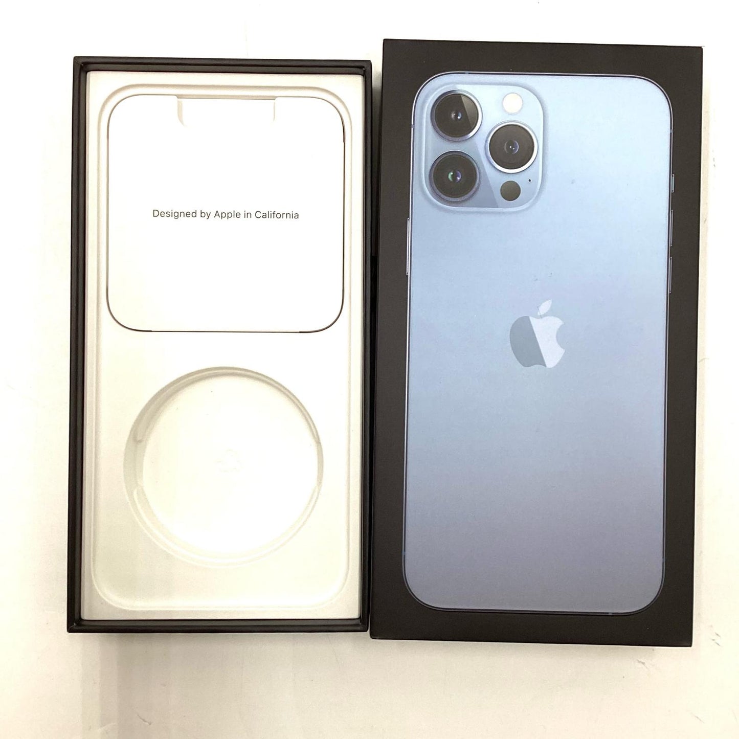 【全額返金保証】【最速発送】Apple iPhone iPhone 13 Pro Max 512GB シエラブルー docomo 白ロム 動作確認済 82%