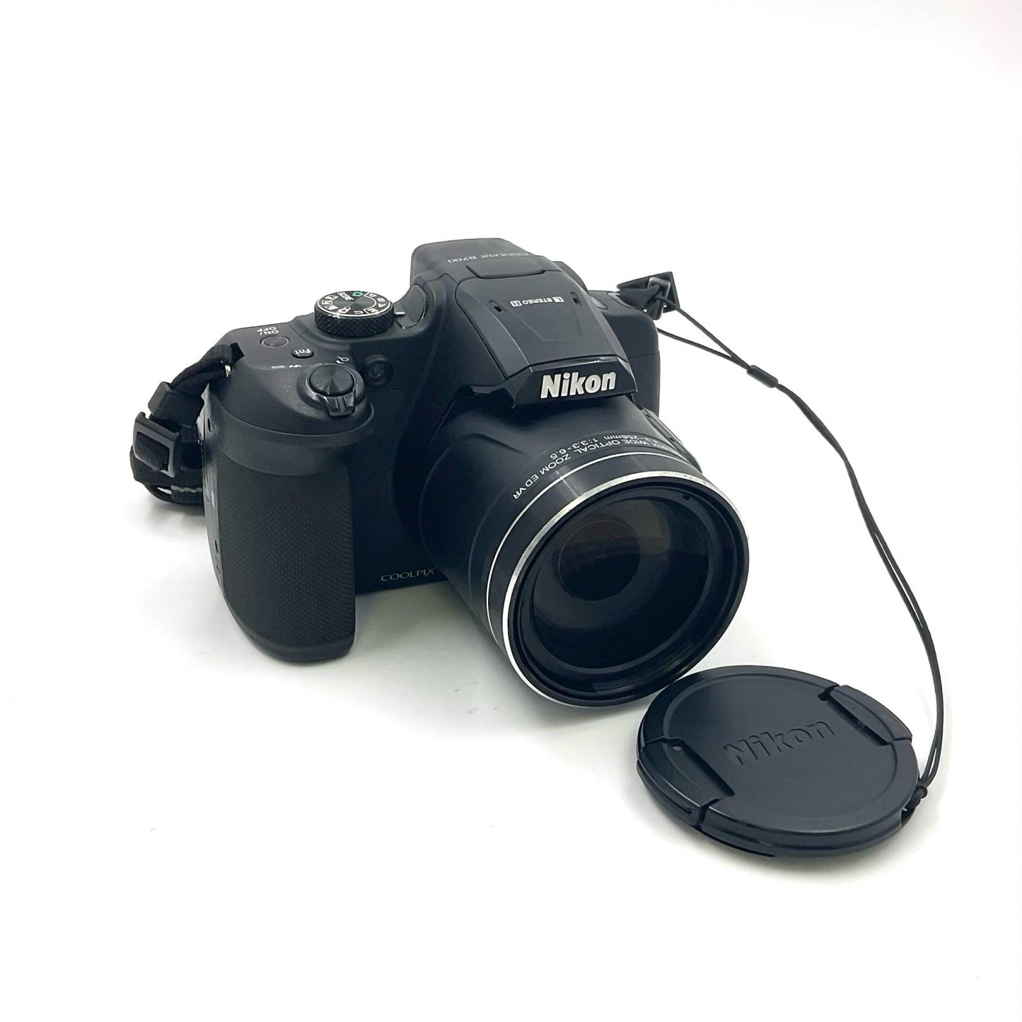 【全額返金保証】【最速発送】Nikon コンパクトデジタルカメラ COOLPIX B700 ブラック 動作確認済
