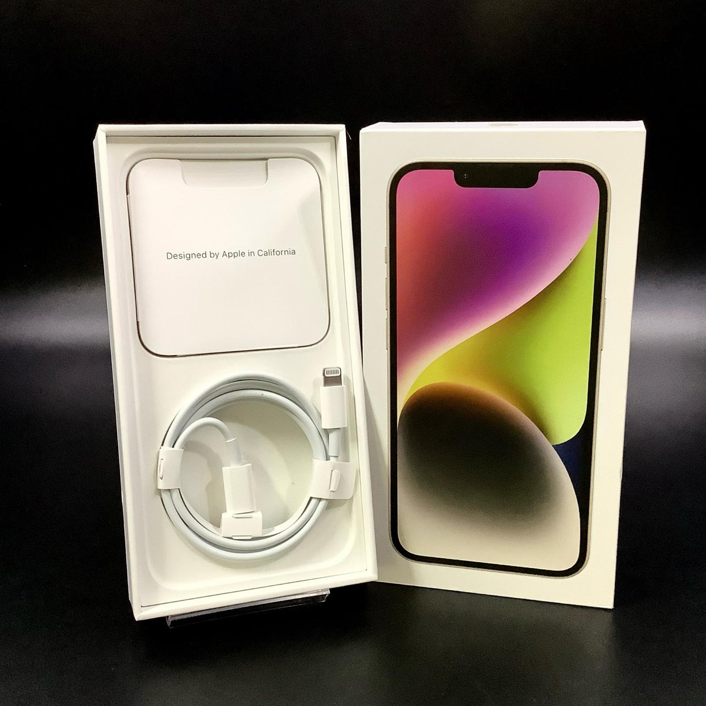 【全額返金保証】【最速発送】Apple iPhone iPhone 14 128GB スターライト Softbank SIMフリー 白ロム 動作確認済 78%