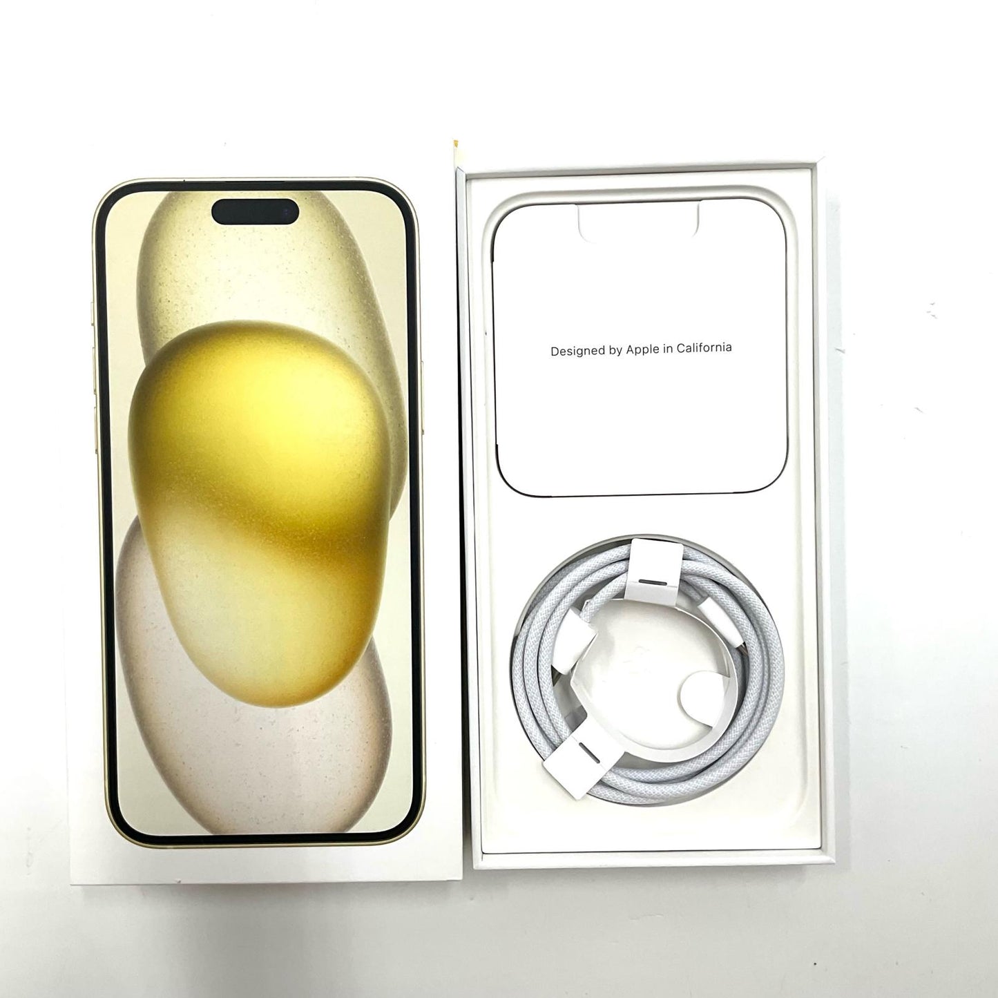 【全額返金保証】【最速発送】Apple iPhone iPhone 15 Plus 128GB イエロー SIMフリー 白ロム 超美品 動作確認済 100%
