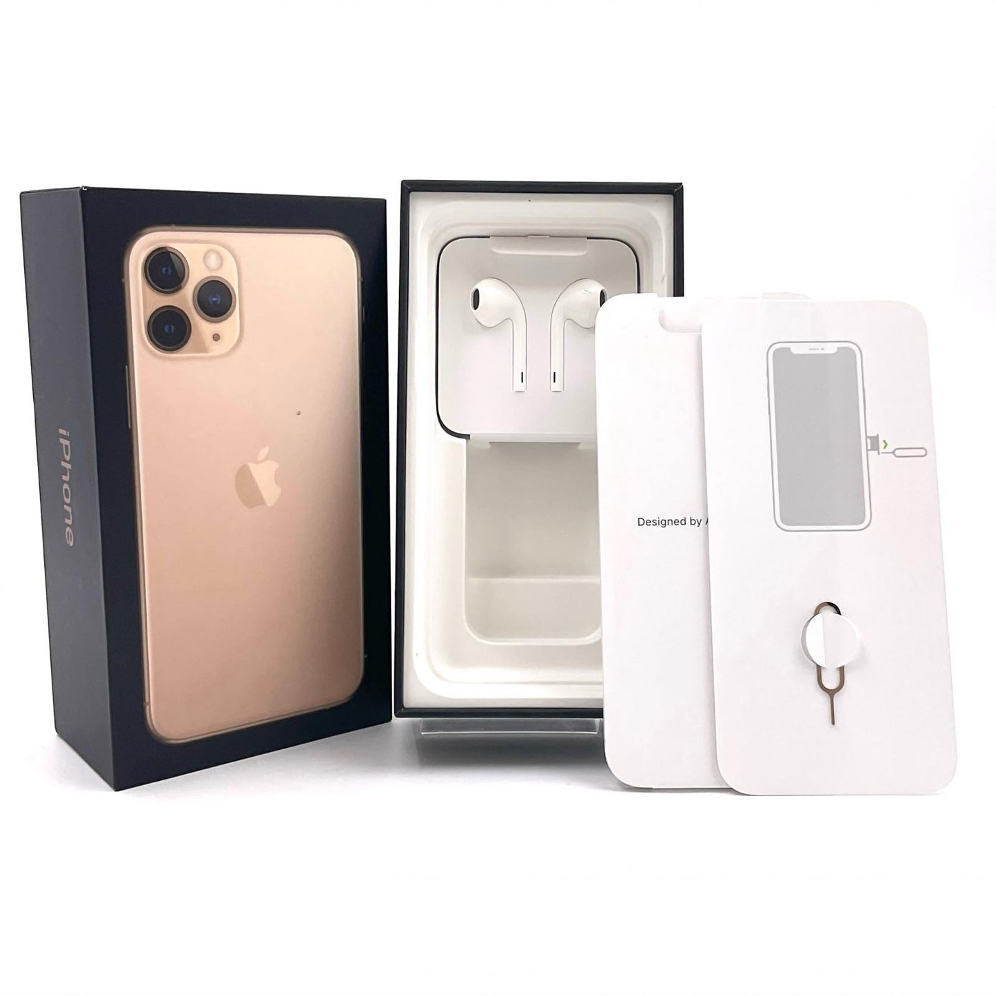 【全額返金保証】【最速発送】Apple iPhone iPhone 11 Pro 256GB ゴールド Softbank 白ロム 動作確認済 82%