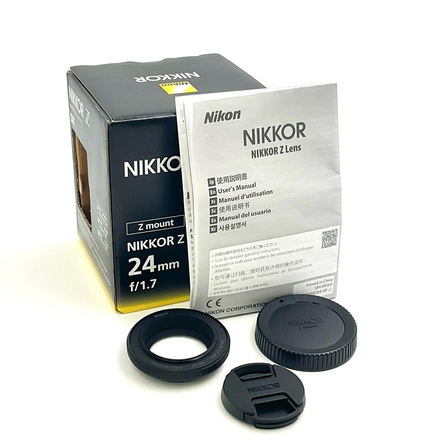 【全額返金保証】【最速発送】Nikon NIKKOR Z DX 24mm f/1.7 超美品 動作確認済