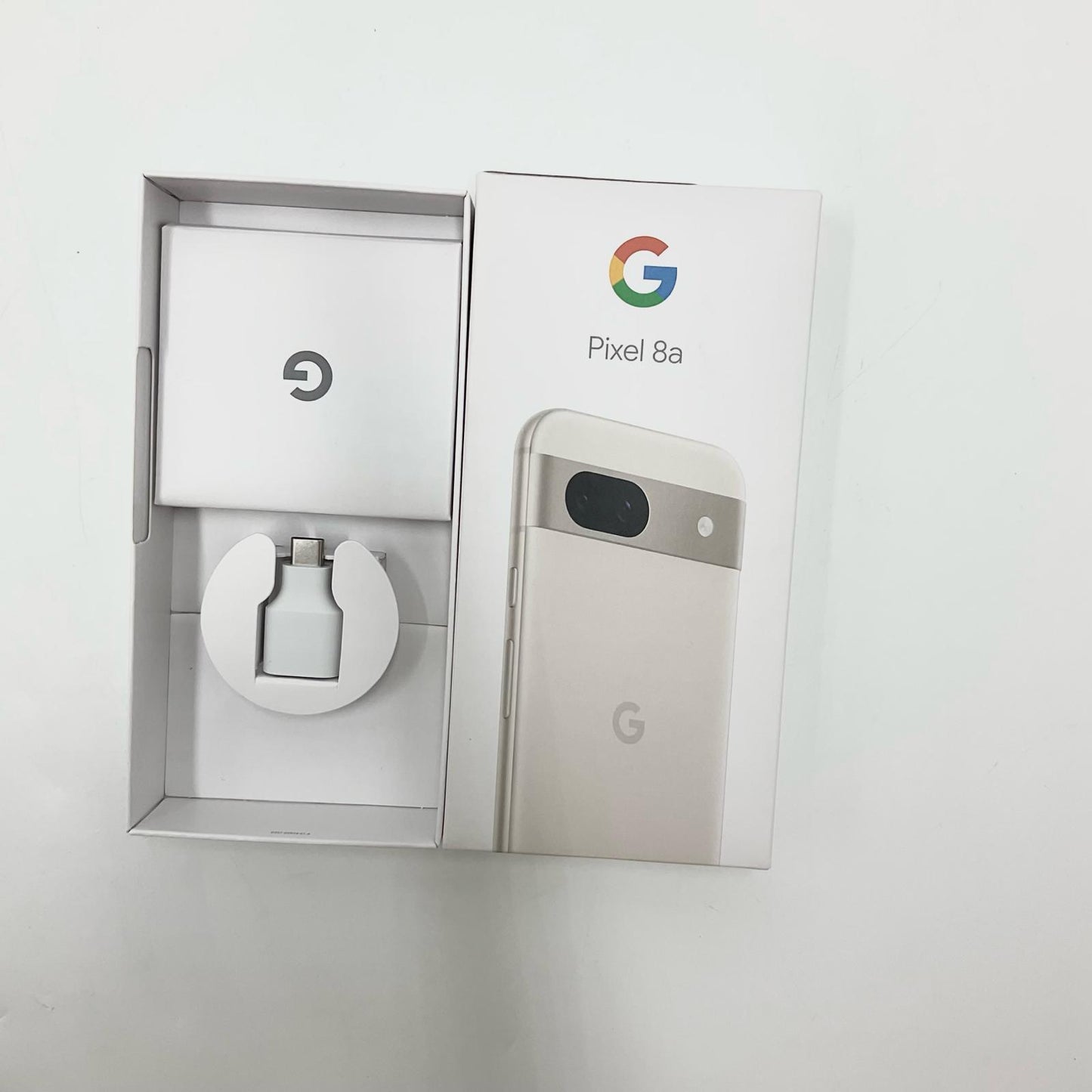 【全額返金保証】【最速発送】Google Pixel 8a 128GB Porcelain au G576D 美品 動作確認済