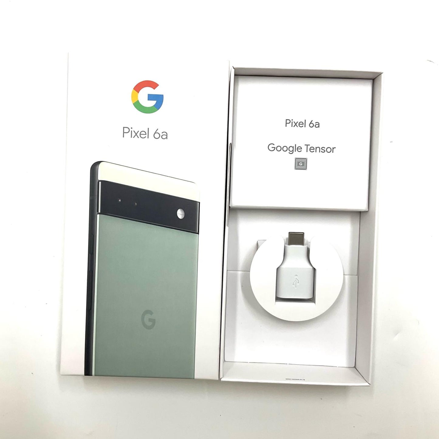 【全額返金保証】【最速発送】Google Pixel 6a 128GB Sage Softbank GB17L 白ロム 動作確認済