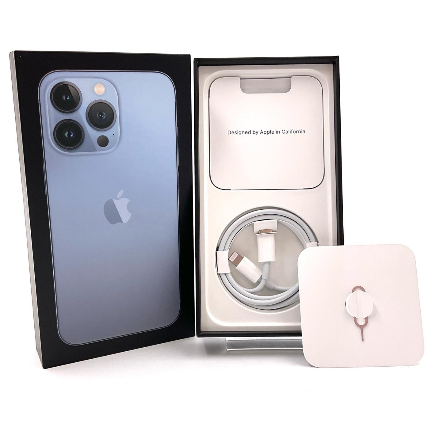 【全額返金保証】【最速発送】Apple iPhone iPhone 13 Pro 256GB シエラブルー au 白ロム 動作確認済 76%