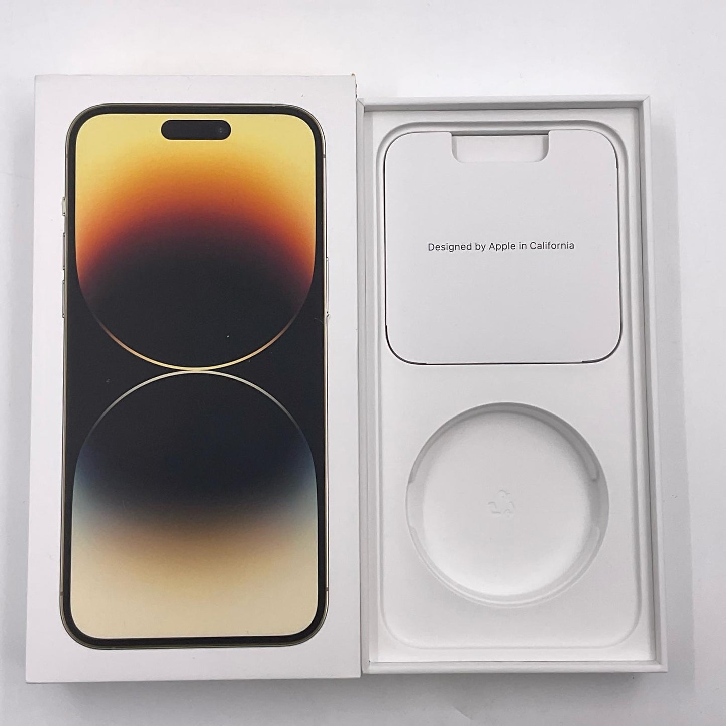 【全額返金保証】【最速発送】Apple iPhone iPhone 14 Pro Max 256GB ゴールド au 動作確認済 83%
