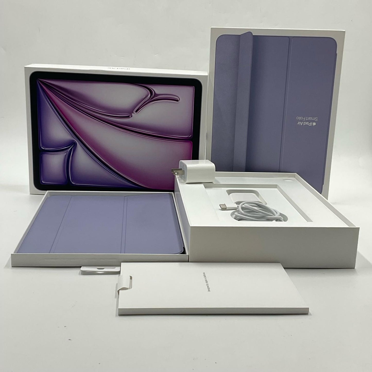 【全額返金保証】【最速発送】Apple iPad Air (M2) 11インチ 128GB パープル Wi-Fi 美品 動作確認済