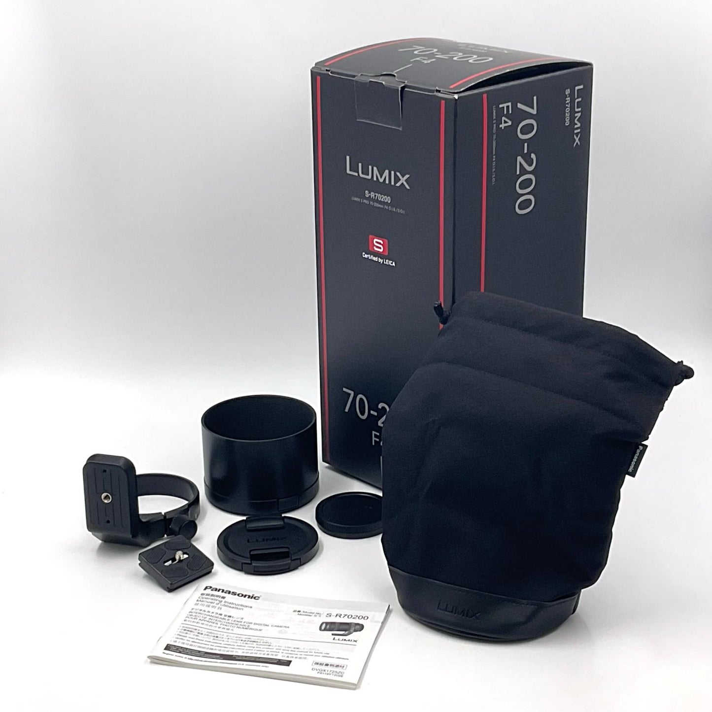【全額返金保証】【最速発送】Panasonic LUMIX S PRO 70-200mm F4 O.I.S. S-R70200 動作確認済