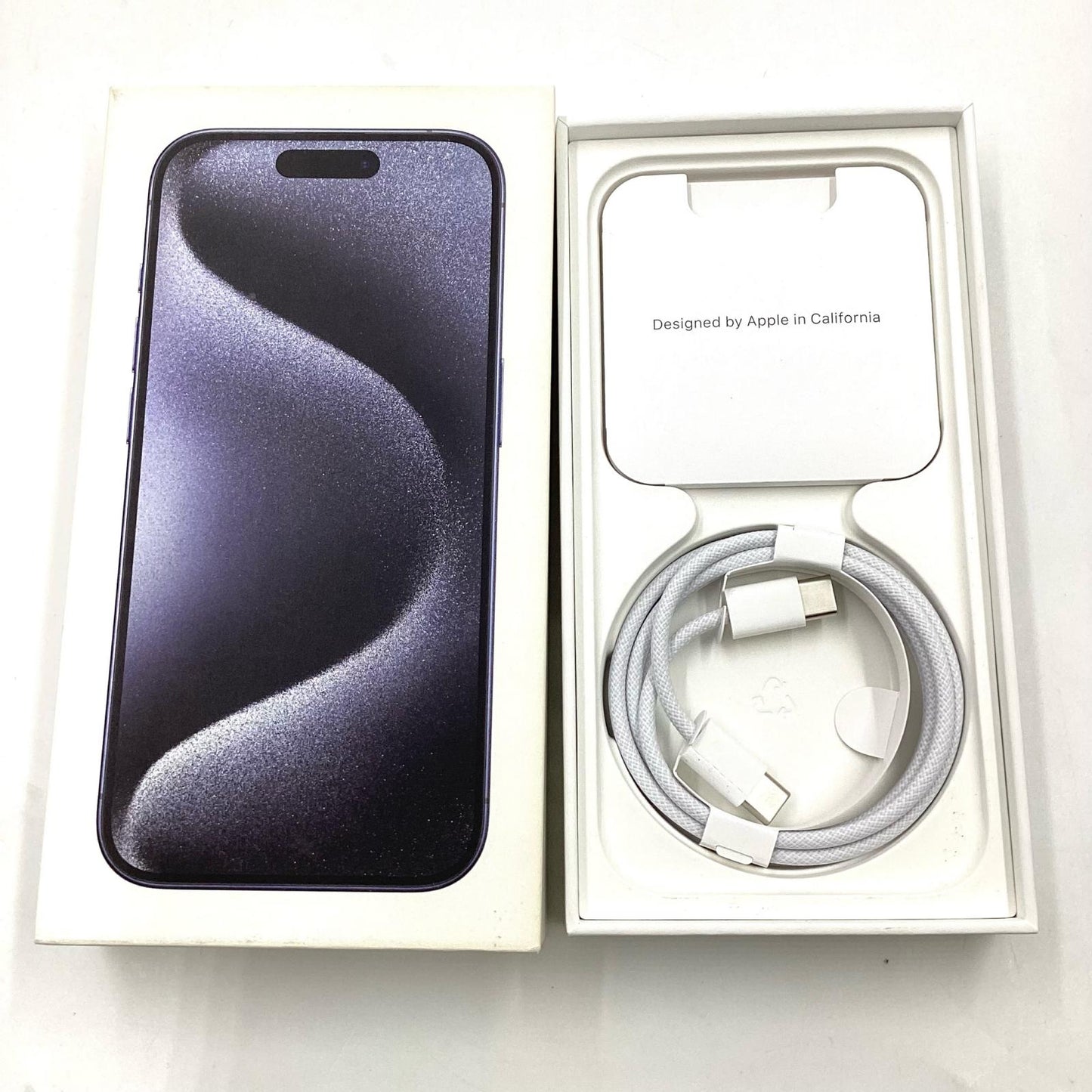 【全額返金保証】【最速発送】Apple iPhone iPhone 15 Pro 256GB ブルーチタニウム SIMフリー 白ロム 動作確認済 85%