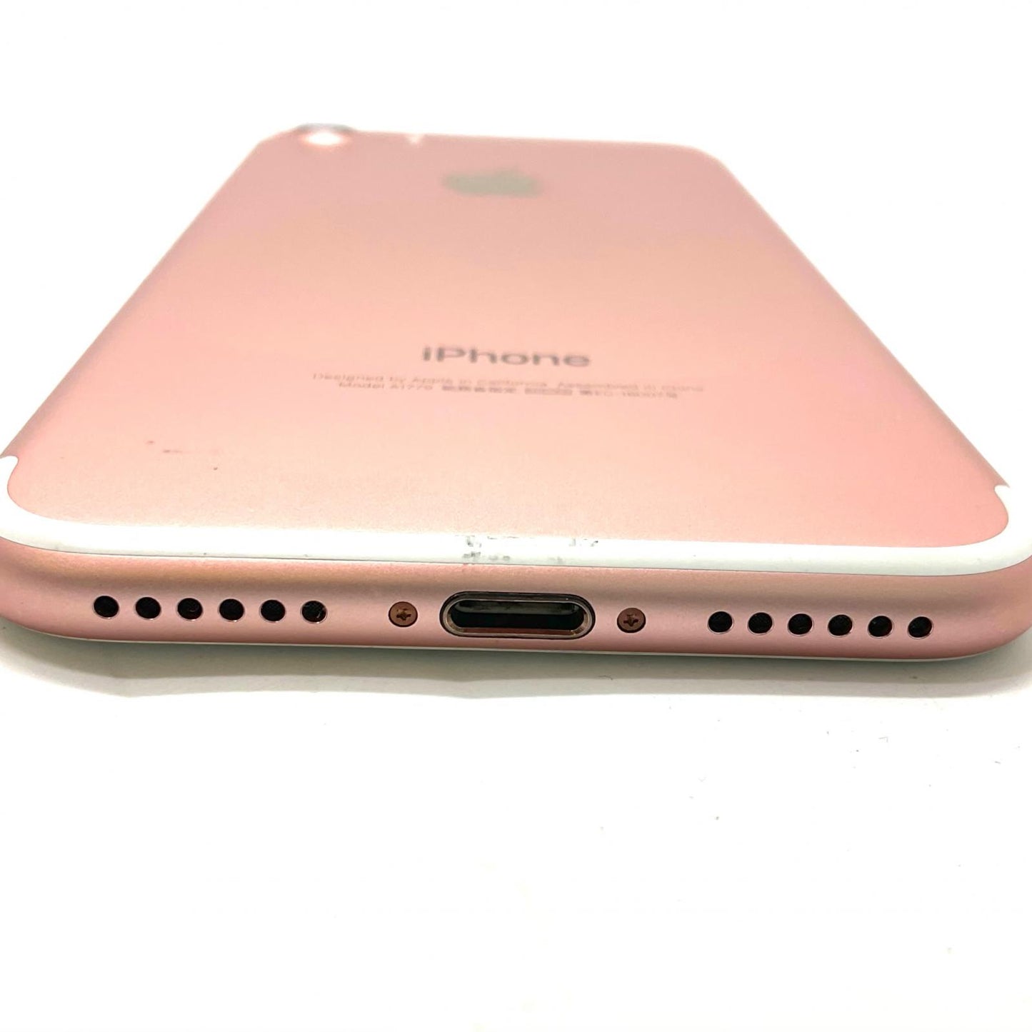 【全額返金保証】【最速発送】Apple iPhone iPhone 7 32GB ローズゴールド Softbank 白ロム 動作確認済 86%