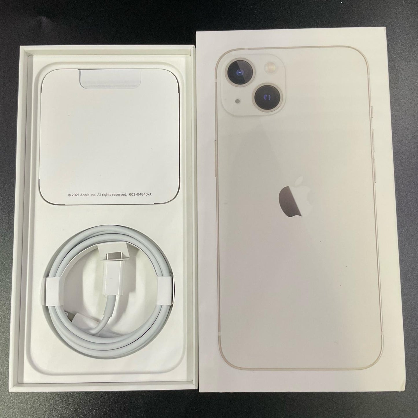 【全額返金保証】【最速発送】Apple iPhone iPhone 13 128GB スターライト SIMフリー 白ロム 動作確認済 79%