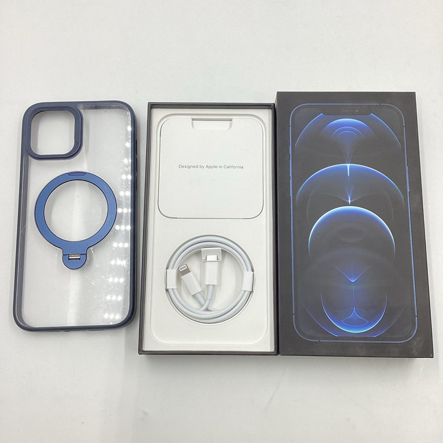 【全額返金保証】【最速発送】Apple iPhone iPhone 12 Pro Max 512GB パシフィックブルー SIMフリー 白ロム 動作確認済 73%