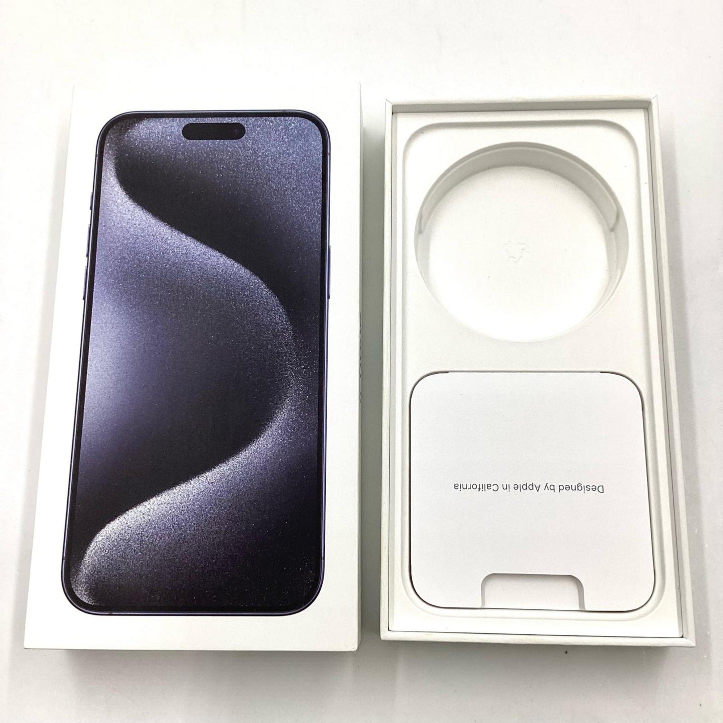 【全額返金保証】【最速発送】Apple iPhone iPhone 15 Pro Max 256GB ブルーチタニウム SIMフリー 白ロム 動作確認済 89%
