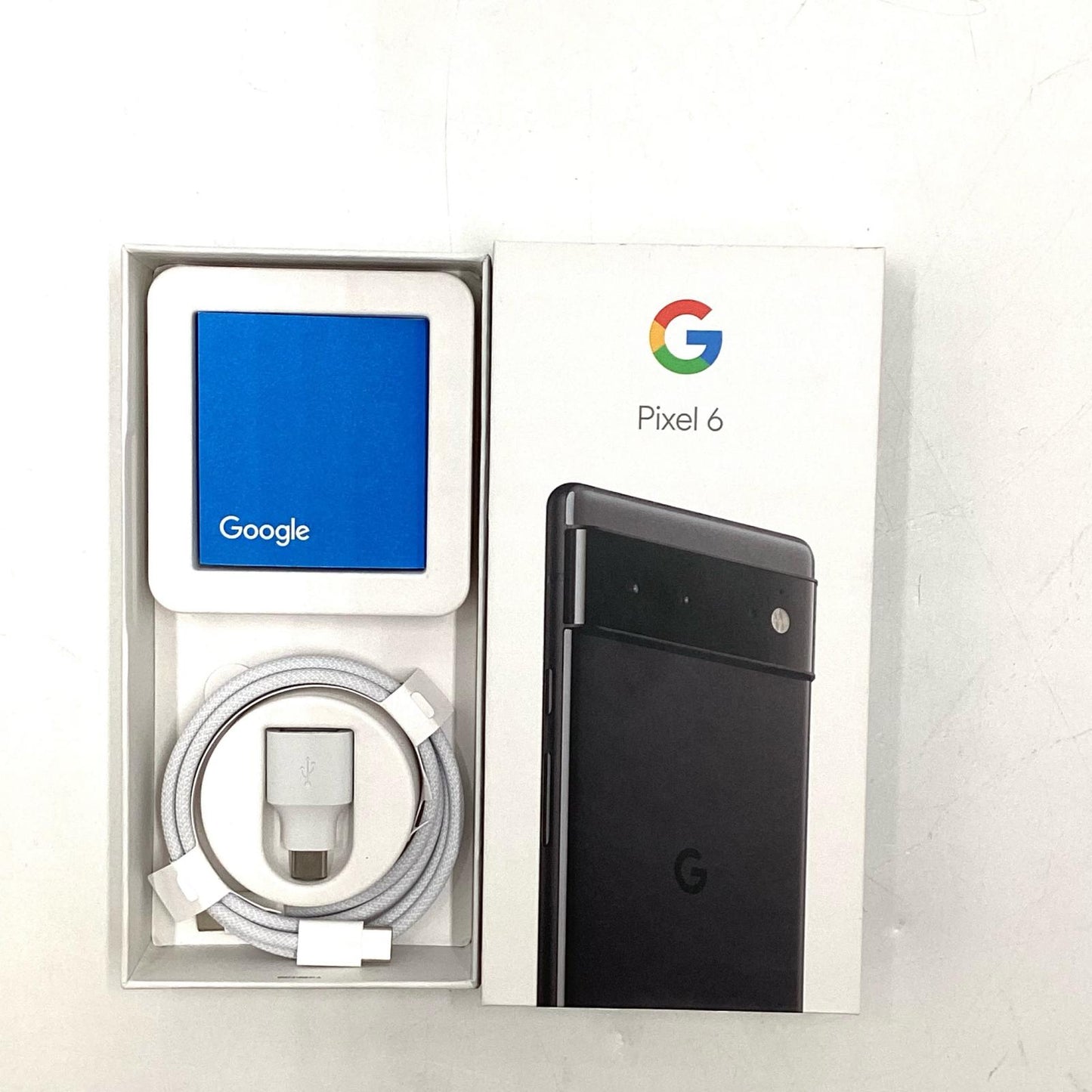 【全額返金保証】【最速発送】Google Pixel 6 128GB Stormy SIMフリー GR1YH 白ロム 動作確認済