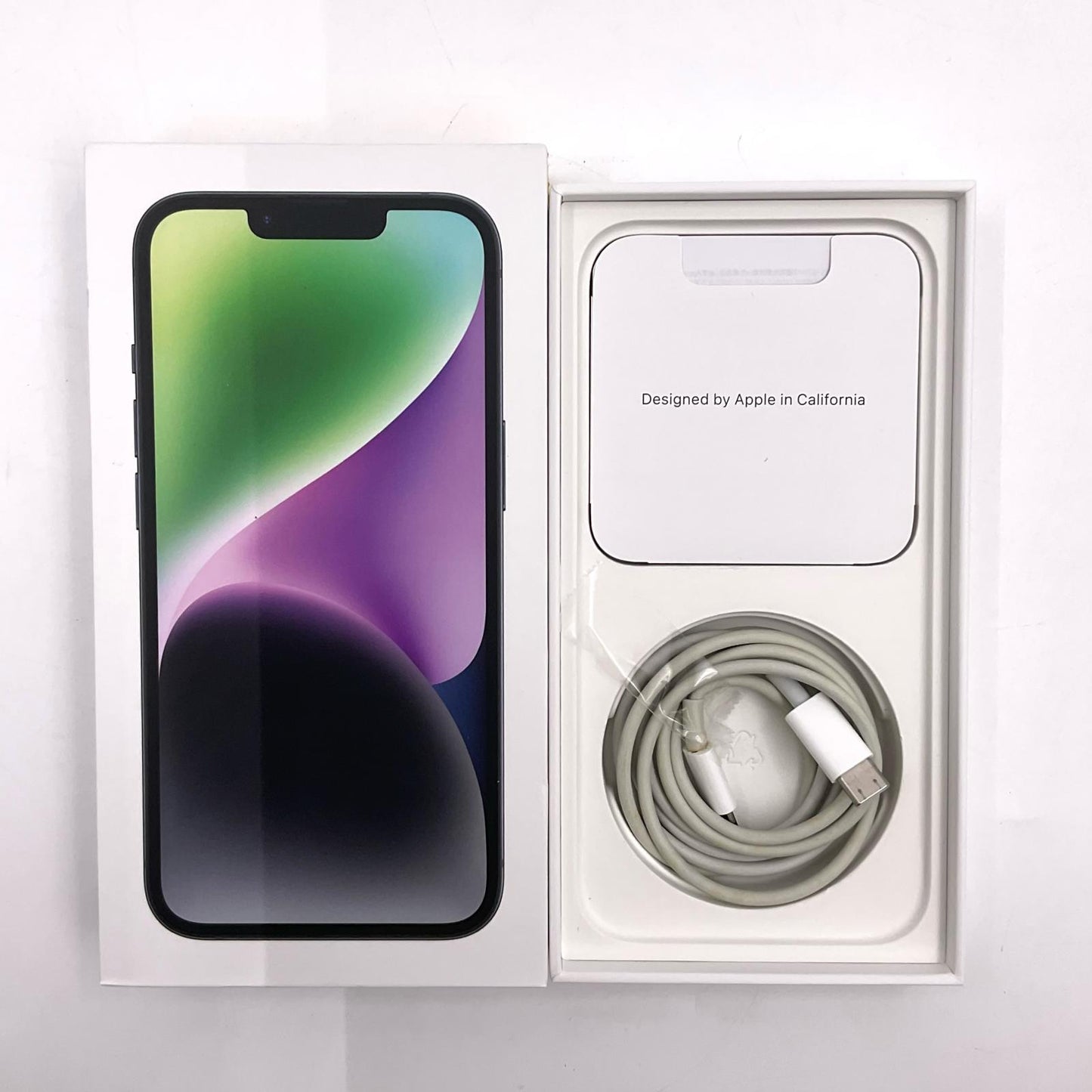 【全額返金保証】【最速発送】Apple iPhone iPhone 14 128GB ミッドナイト SIMフリー 白ロム 動作確認済