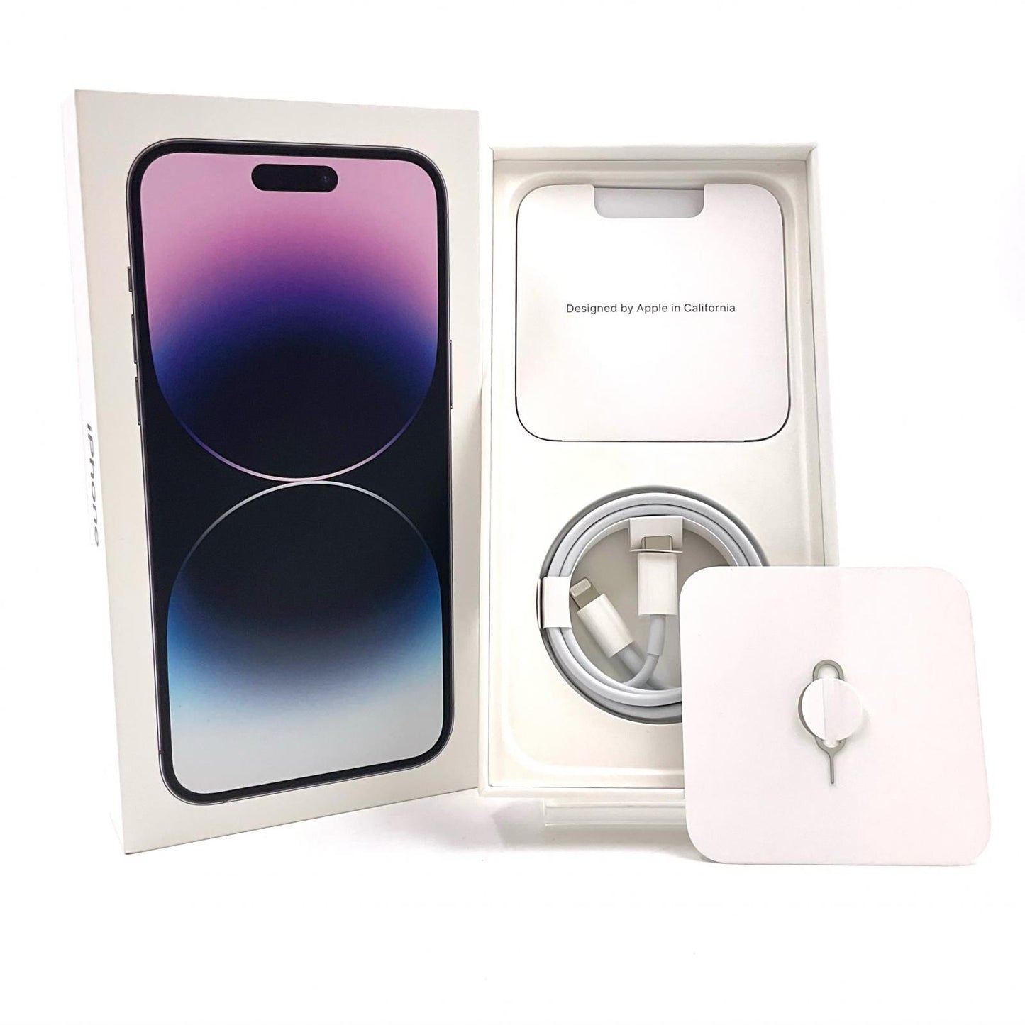 【全額返金保証】【最速発送】Apple iPhone iPhone 14 Pro Max 128GB ディープパープル 楽天モバイル 白ロム 美品 動作確認済 87%