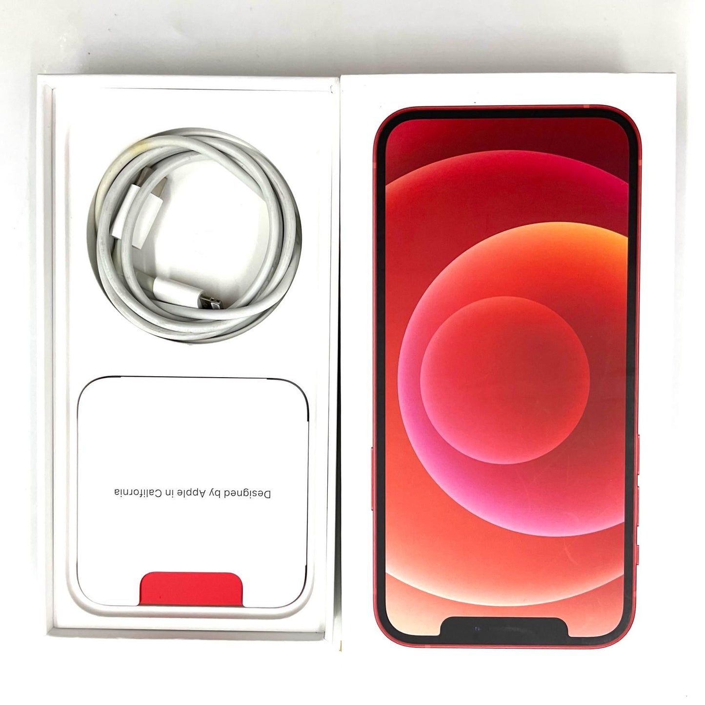 【全額返金保証】【最速発送】Apple iPhone iPhone 12 128GB (PRODUCT)RED Softbank SIMフリー 白ロム 動作確認済 73%