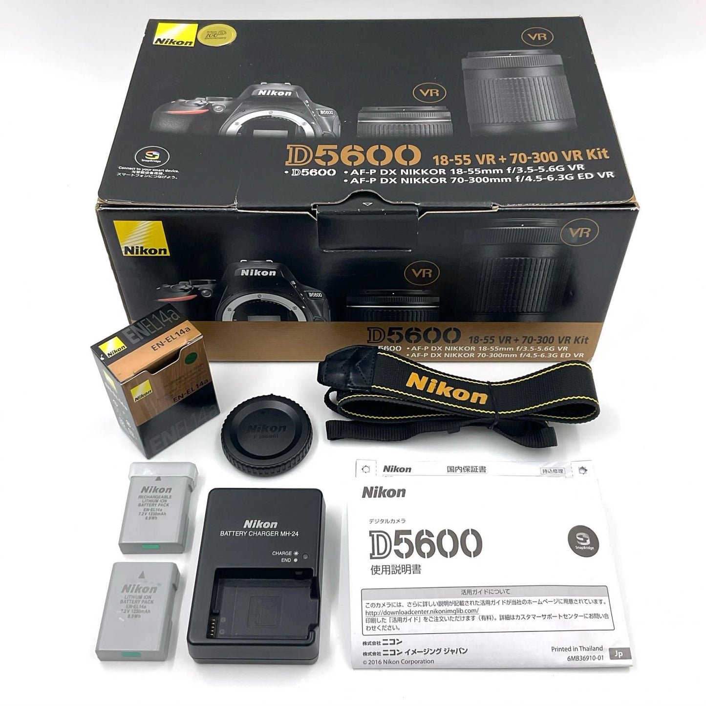 【最速発送】Nikon デジタル一眼 D5600 ボディ ブラック【難有】