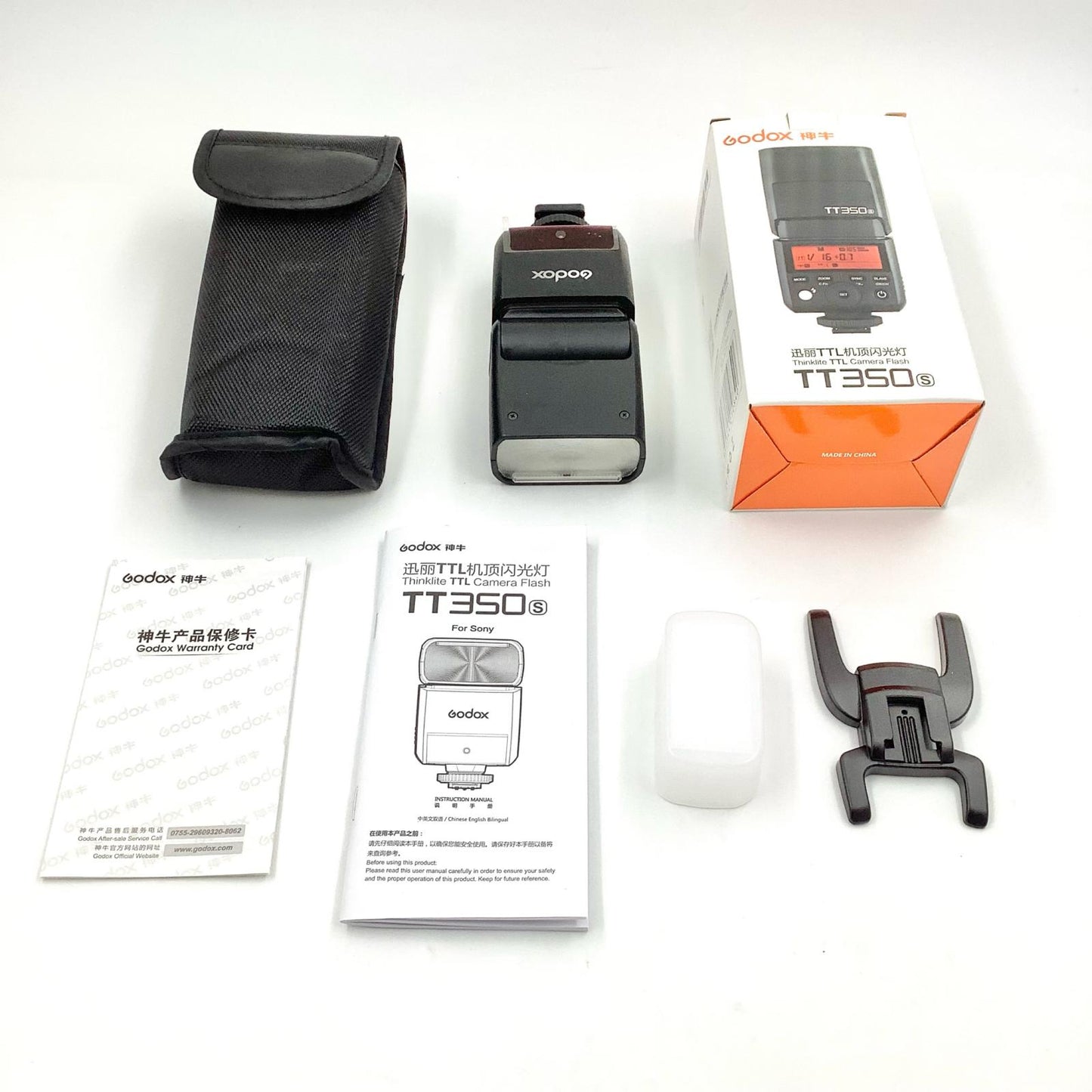 【全額返金保証】【最速発送】GODOX TT350S ソニー用 美品 動作確認済