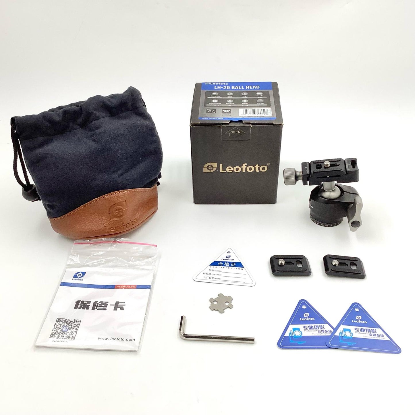 【全額返金保証】【最速発送】Leofoto LH-25 自由雲台 美品 動作確認済