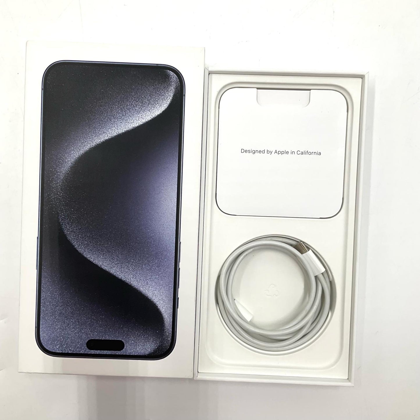 【全額返金保証】【最速発送】Apple iPhone iPhone 15 Pro Max 512GB ブルーチタニウム SIMフリー 白ロム 美品 動作確認済 87%