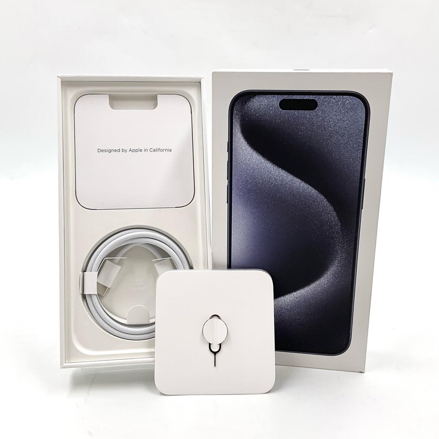 【全額返金保証】【最速発送】Apple iPhone iPhone 15 Pro Max 256GB ブルーチタニウム SIMフリー 白ロム 美品 動作確認済 89%