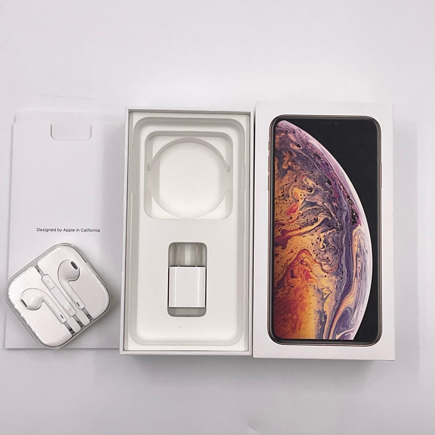 【全額返金保証】【最速発送】Apple iPhone iPhone XS Max 512GB ゴールド docomo SIMフリー 白ロム 動作確認済 77%