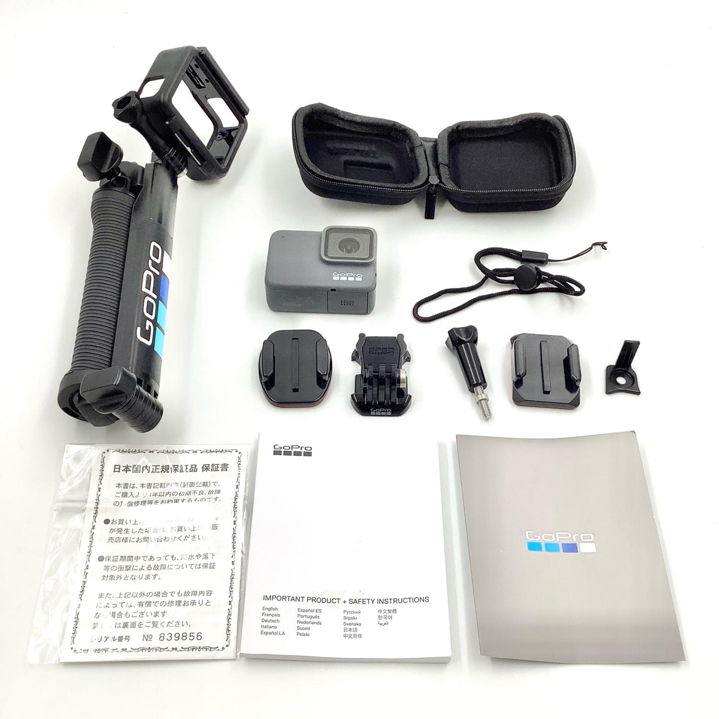 【全額返金保証】【最速発送】GoPro HERO7 SILVER CHDHC-601-FW 美品 動作確認済