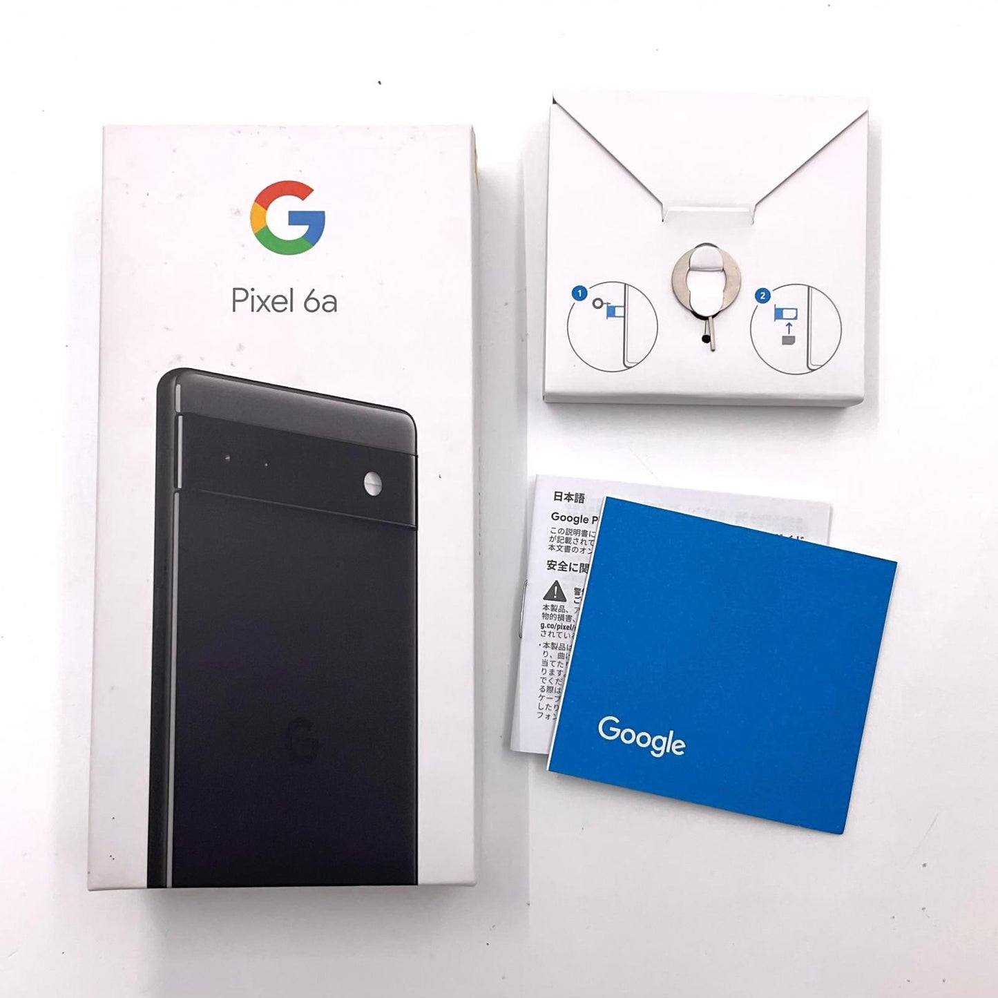 【全額返金保証】【最速発送】Google Pixel 6a 128GB Charcoal au GB17L 白ロム 動作確認済