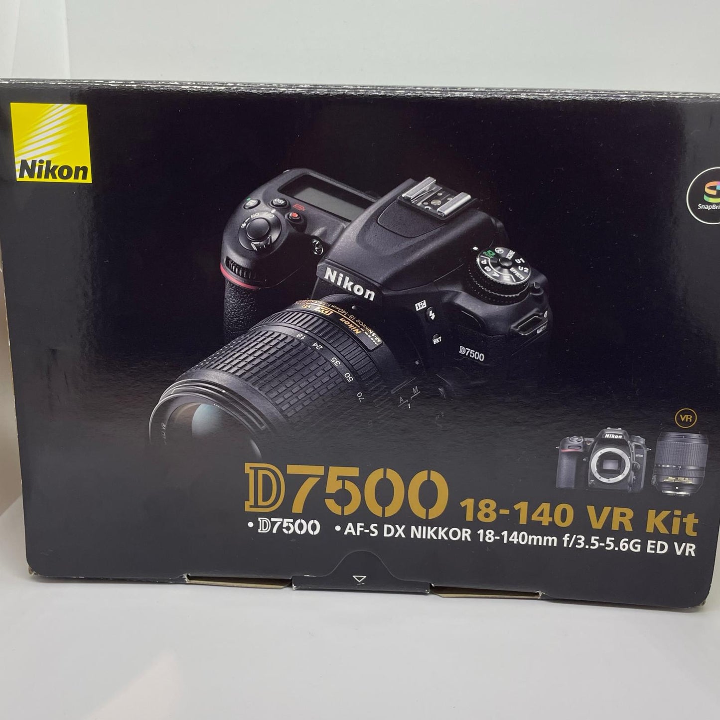 【全額返金保証】【最速発送】Nikon デジタル一眼 D7500 ボディ ブラック 美品 動作確認済