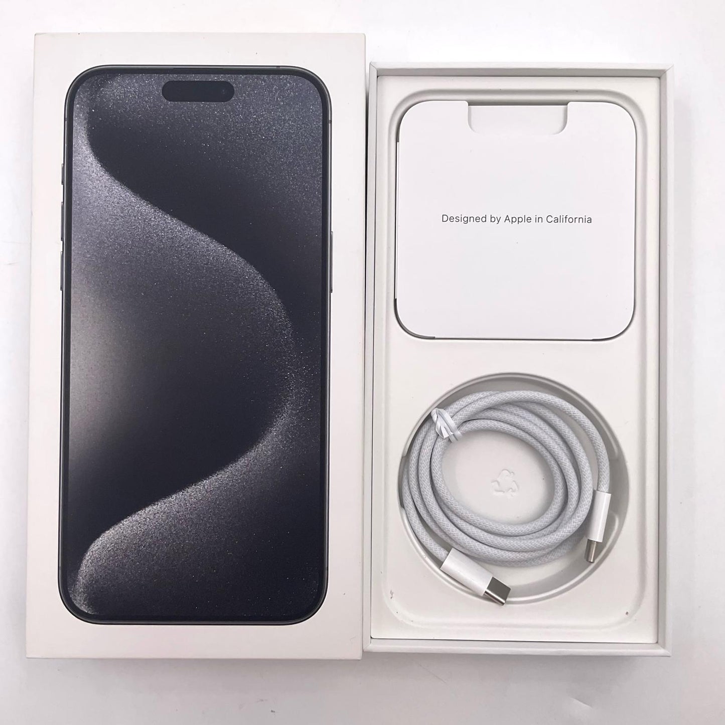 【全額返金保証】【最速発送】Apple iPhone iPhone 15 Pro Max 512GB ブラックチタニウム SIMフリー 白ロム 美品 動作確認済 90%