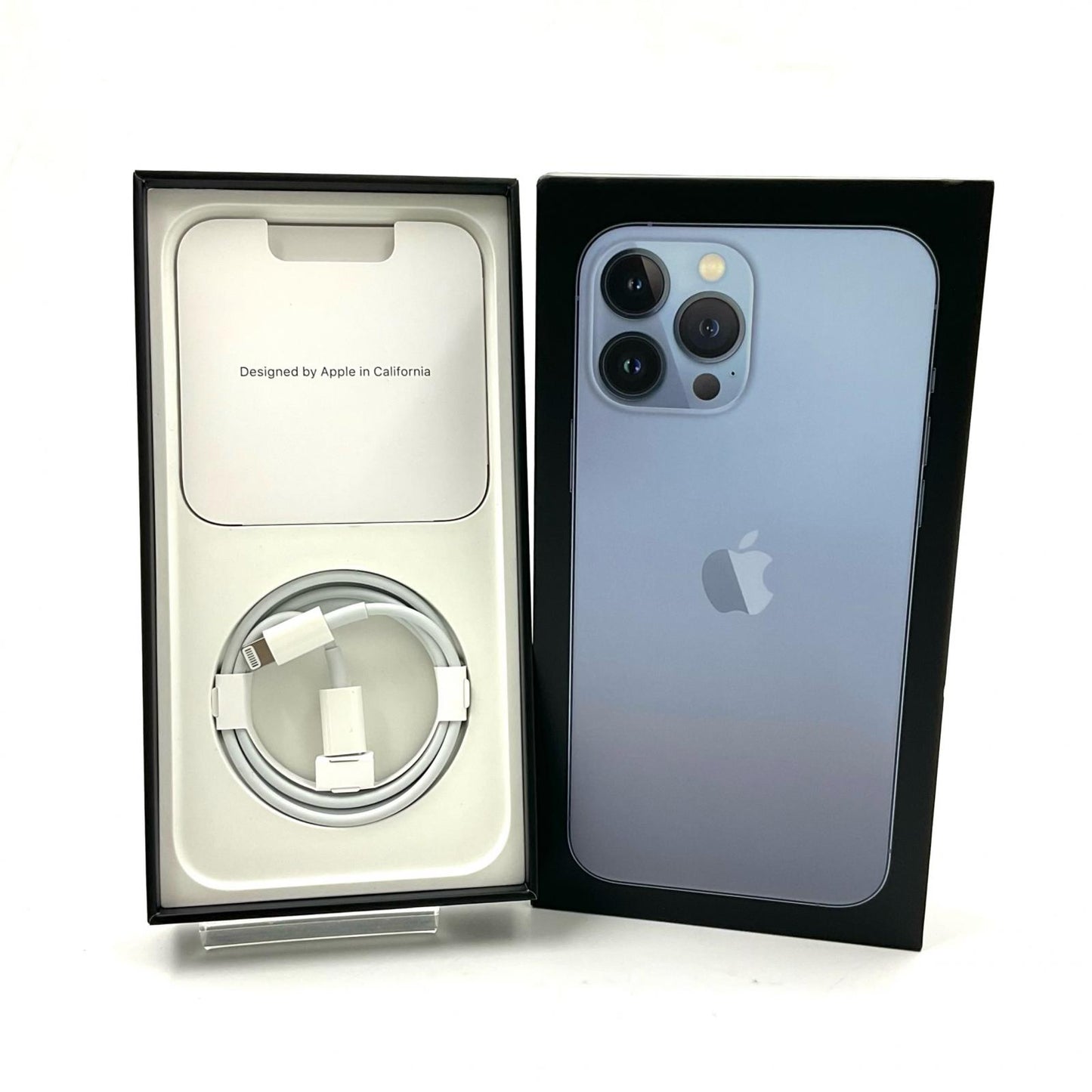 【全額返金保証】【最速発送】Apple iPhone iPhone 13 Pro Max 256GB シエラブルー docomo 動作確認済 76%