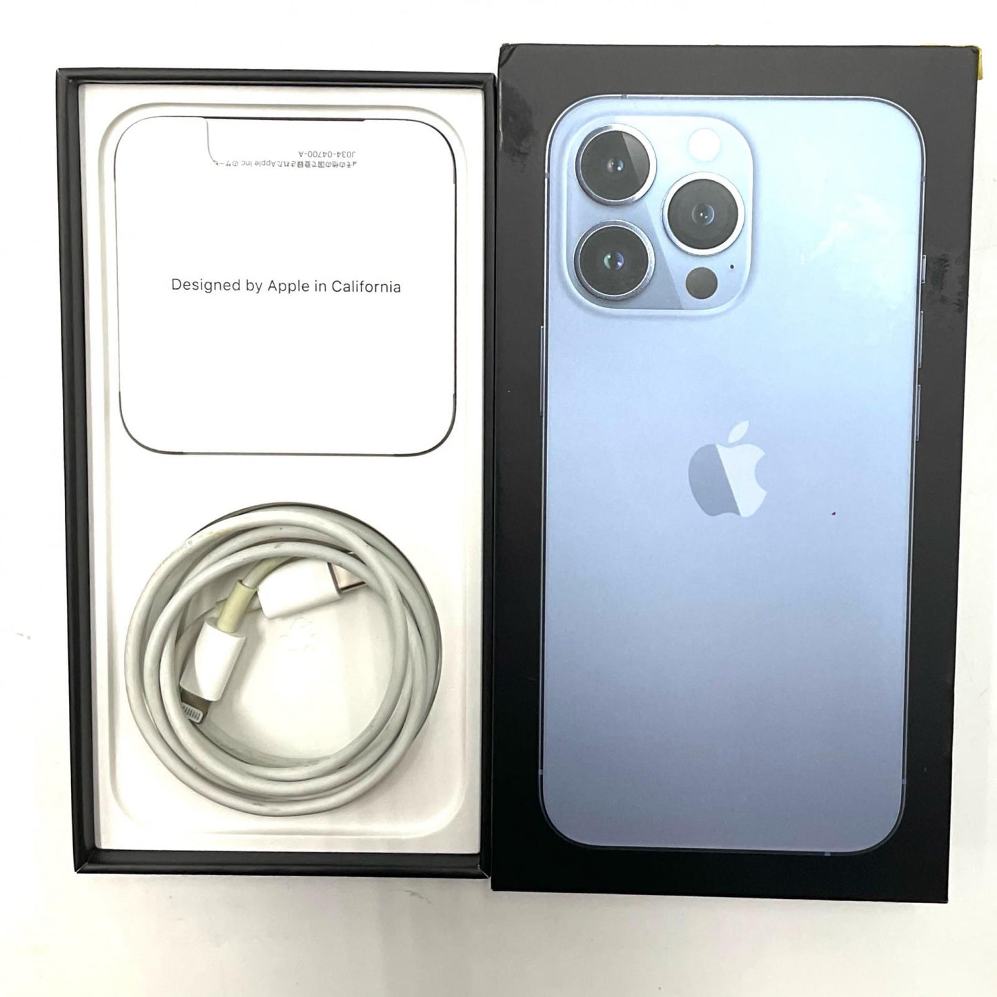 【全額返金保証】【最速発送】Apple iPhone iPhone 13 Pro 128GB パシフィックブルー SIMフリー 白ロム 動作確認済 83%