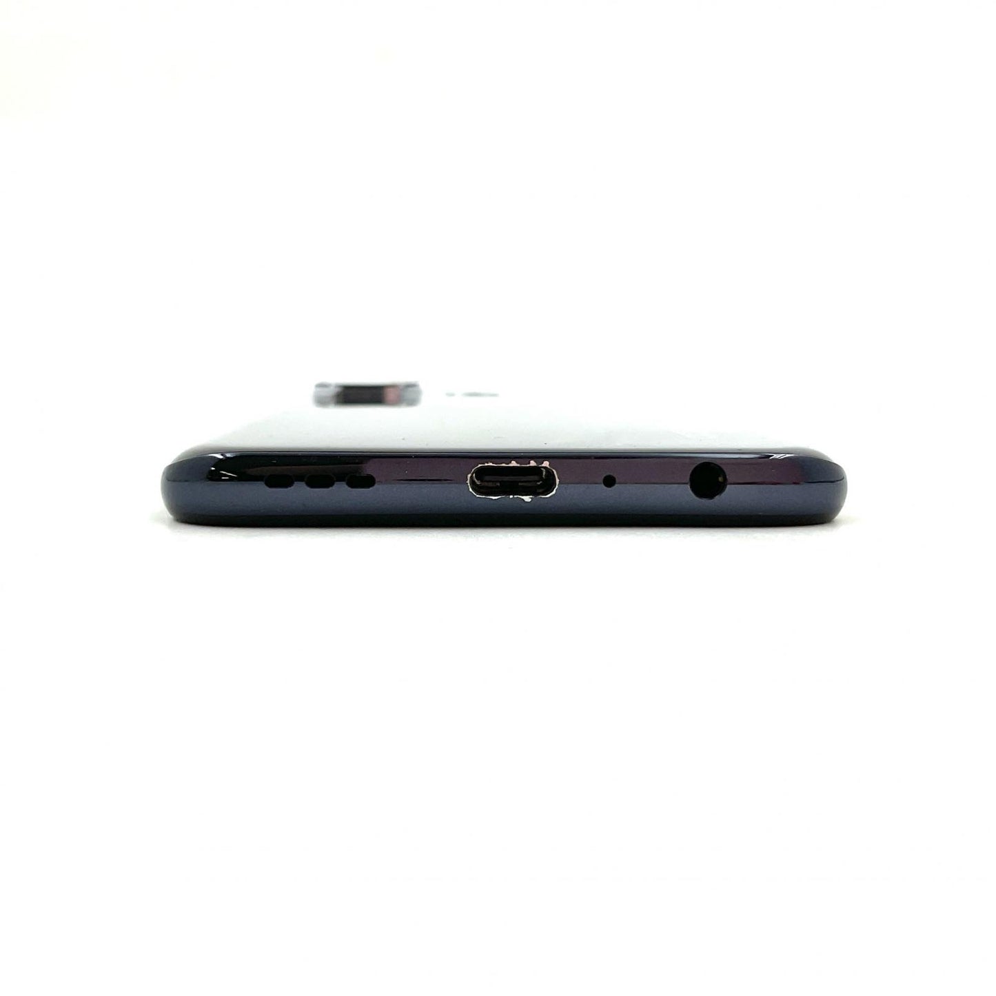 【全額返金保証】【最速発送】OPPO Reno 5 A 128GB シルバーブラック Softbank A103OP 白ロム 動作確認済