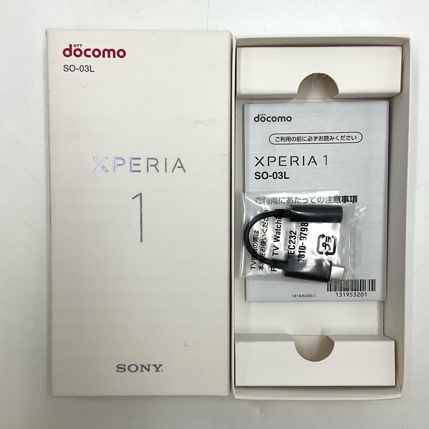 【全額返金保証】【最速発送】Sony Xperia 1 64GB ブラック docomo SO-03L 白ロム 動作確認済