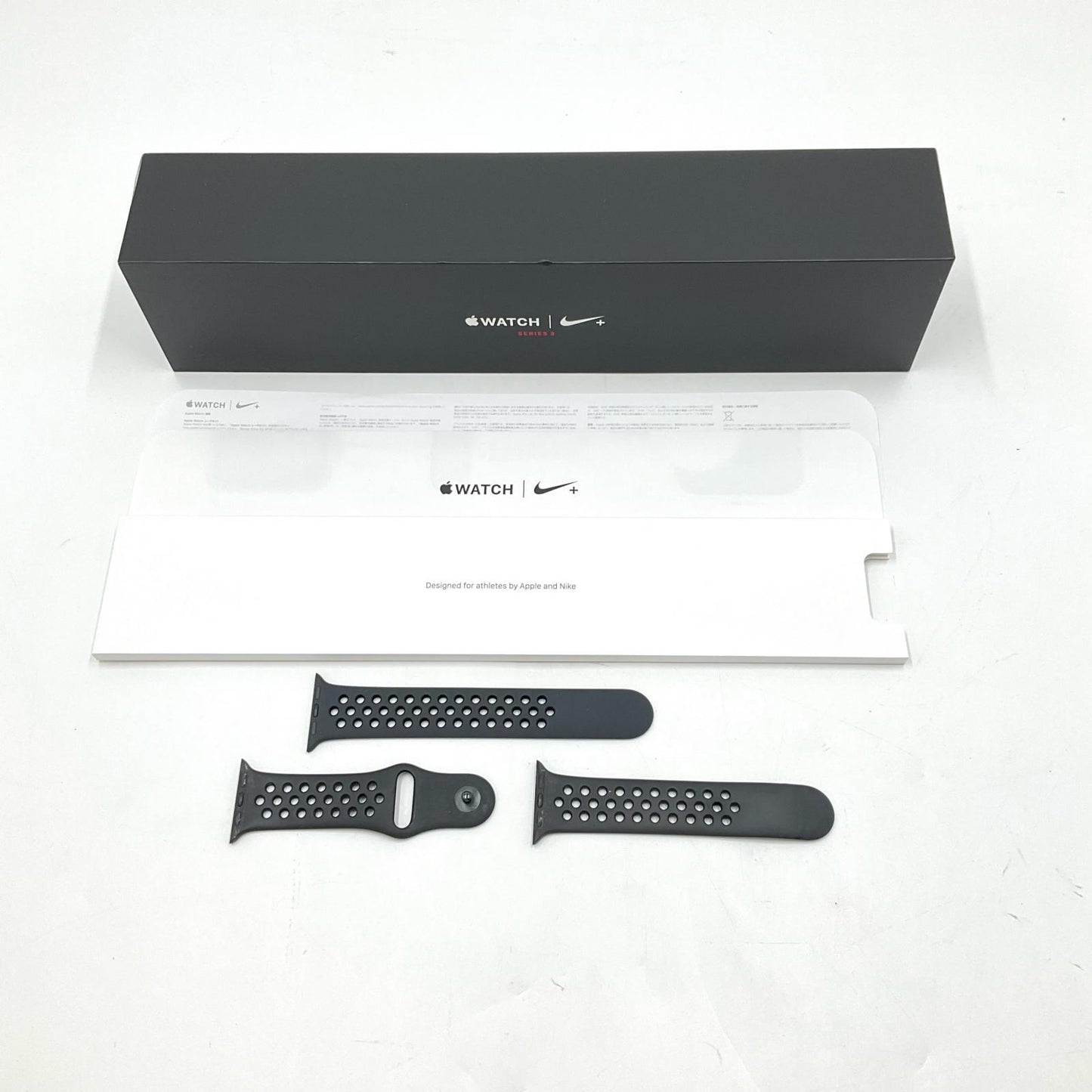 【全額返金保証】【最速発送】Apple Watch Nike+ Series 3 アルミニウム 38mm GPS+Cellular 白ロム 83% 動作確認済