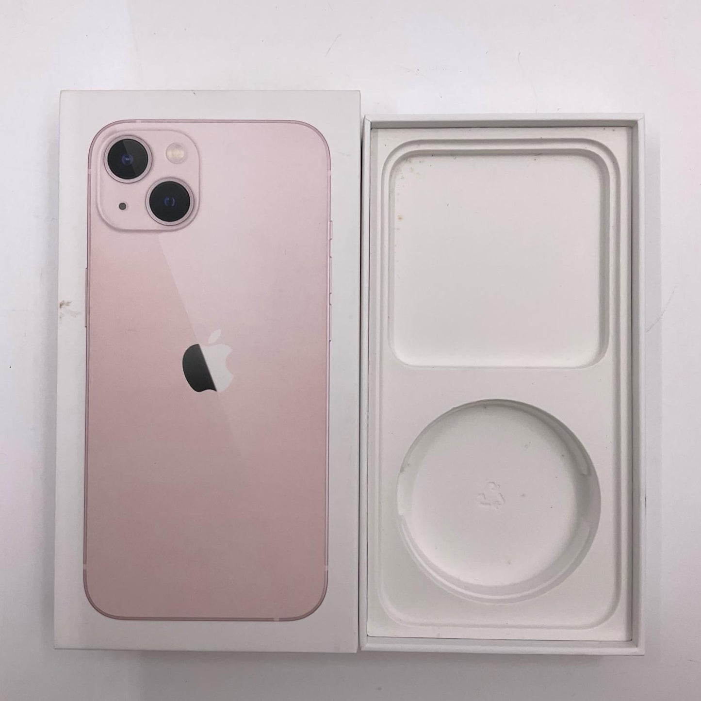 【全額返金保証】【最速発送】Apple iPhone iPhone 13 128GB ピンク Softbank SIMフリー 白ロム 動作確認済 78%