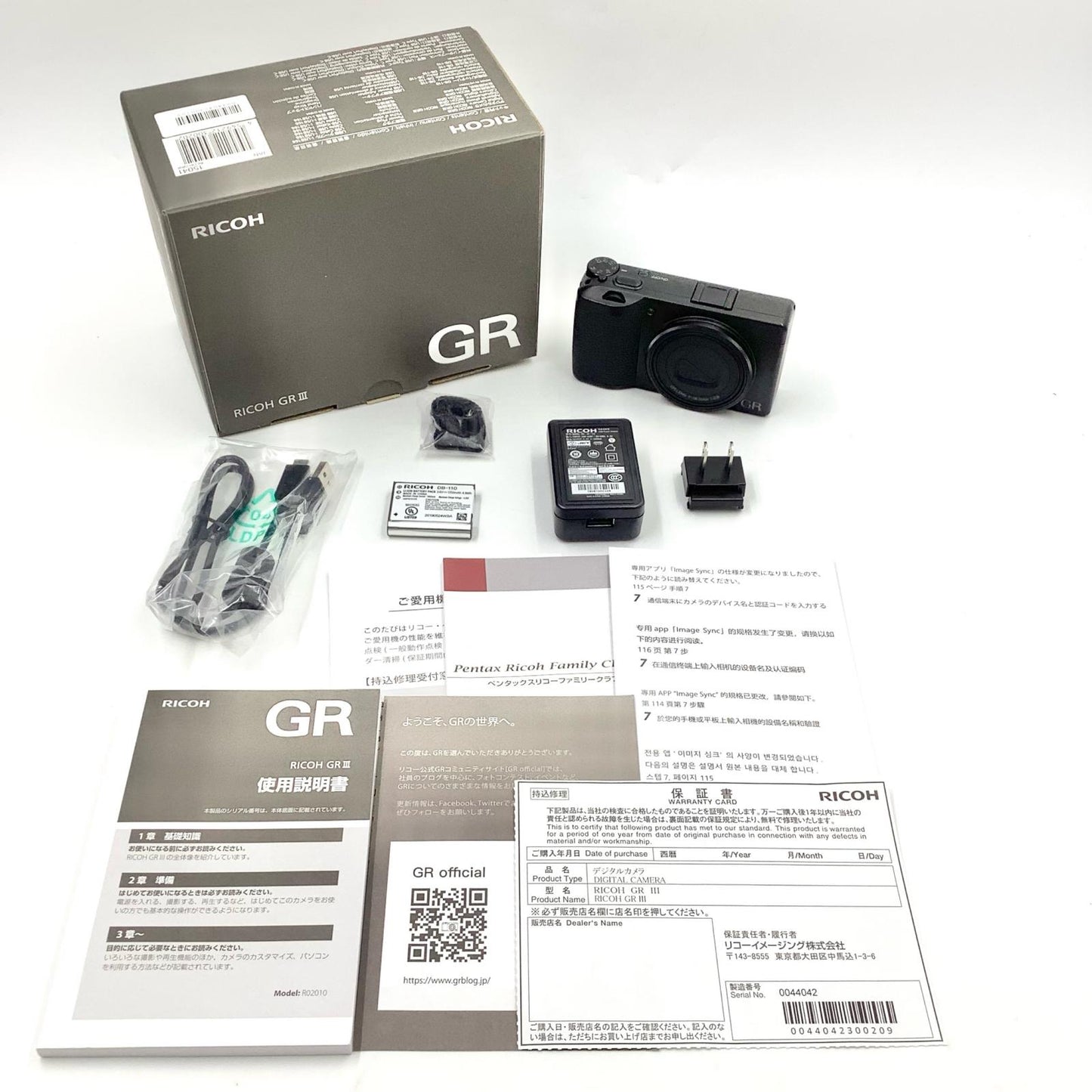 【全額返金保証】【最速発送】RICOH コンパクトデジタルカメラ RICOH GR III 美品 動作確認済