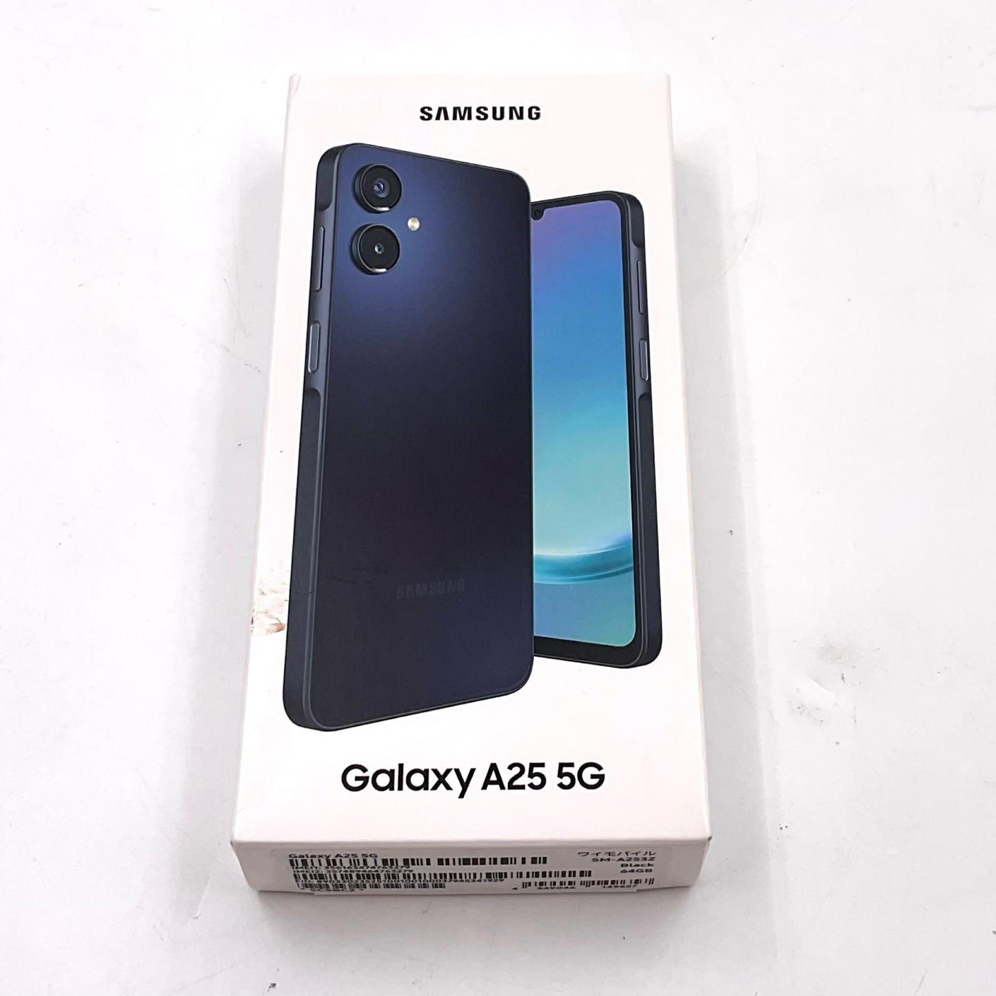 【全額返金保証】【最速発送】SAMSUNG Galaxy A25 64GB ブラック Y!mobile SM-A253Z 白ロム 新品未開封 即納OK