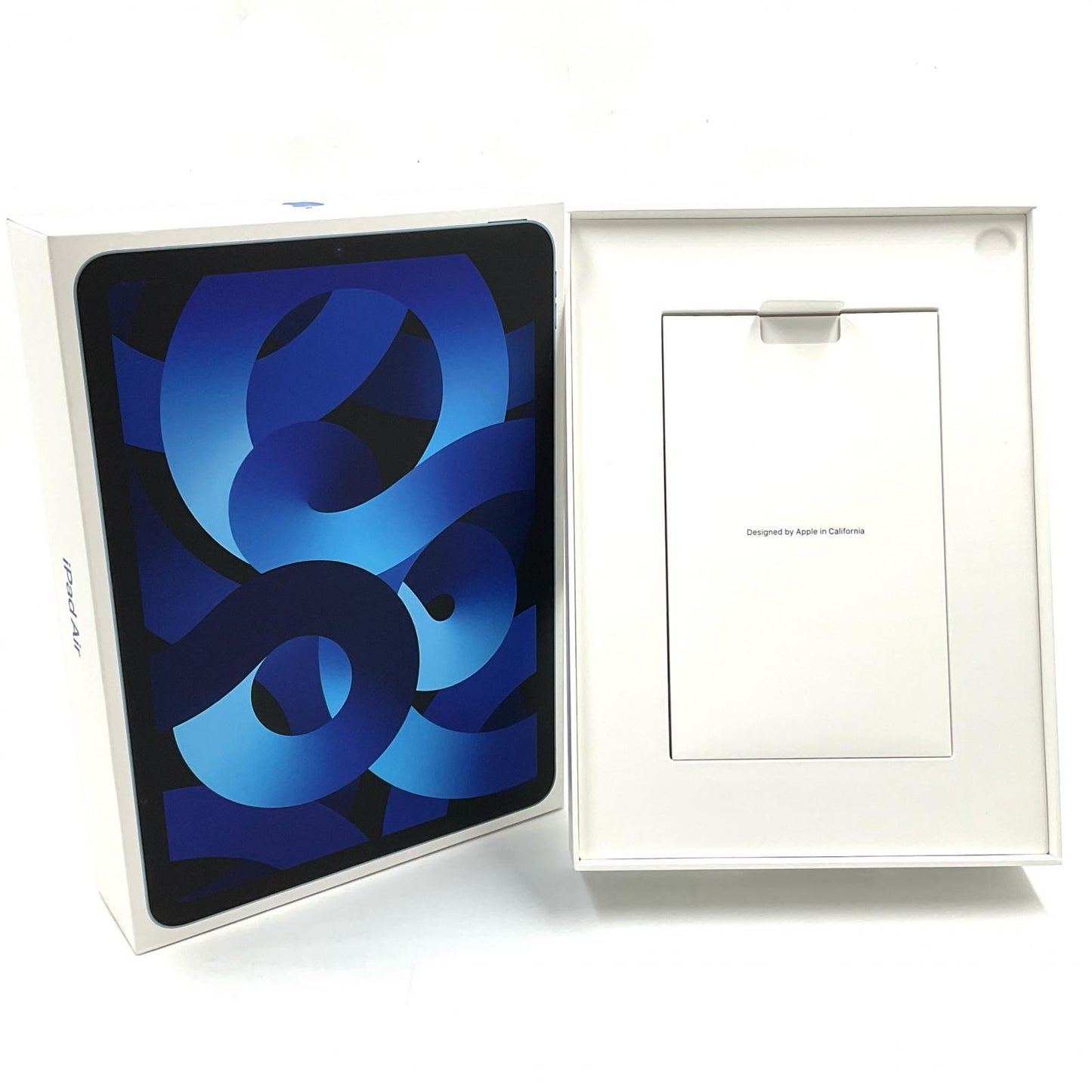 【全額返金保証】【最速発送】Apple iPad Air 10.9インチ 第5世代 64GB ブルー WiFi+Cellular au 動作確認済