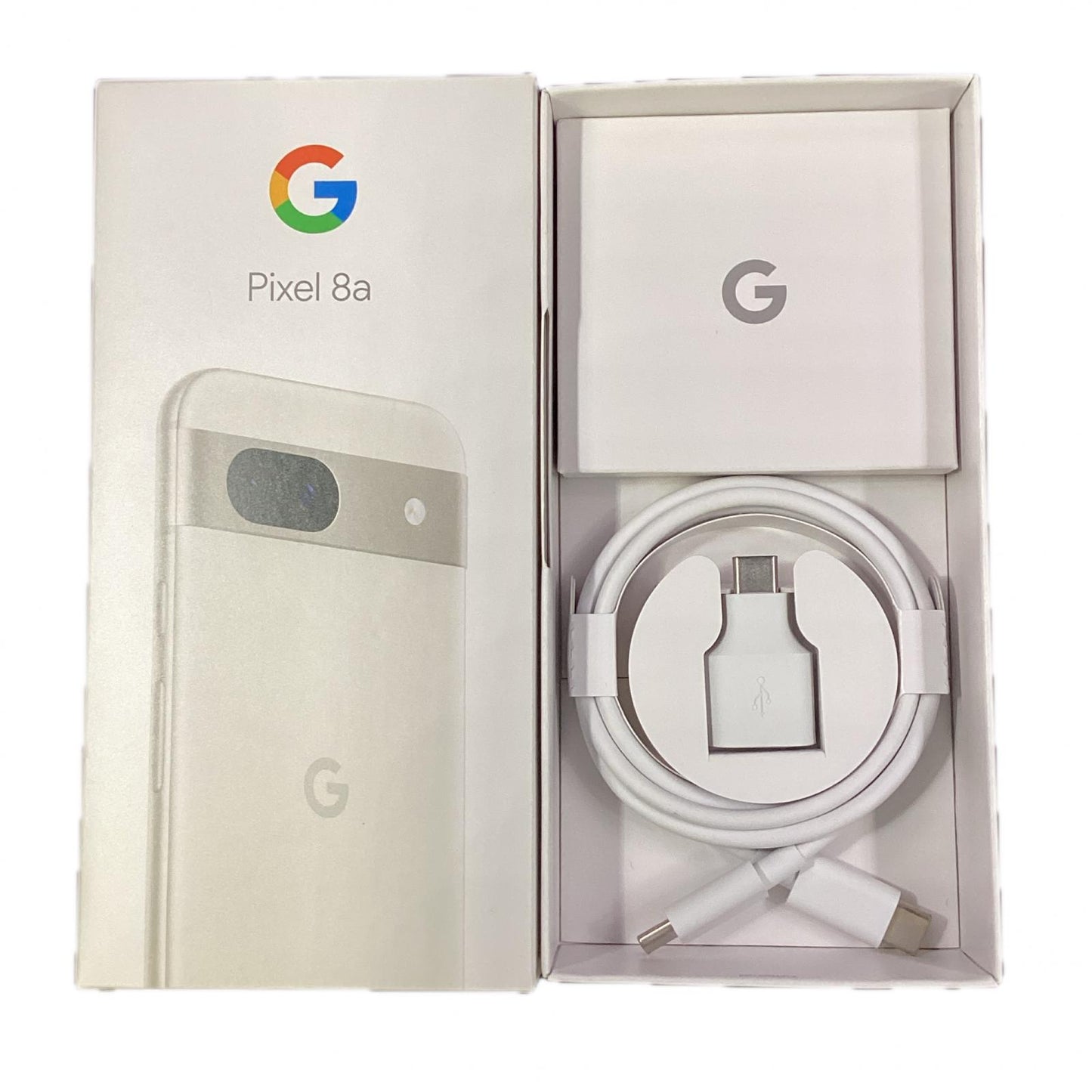 【全額返金保証】【最速発送】Google Pixel 8a 128GB Porcelain Softbank G576D 白ロム 動作確認済