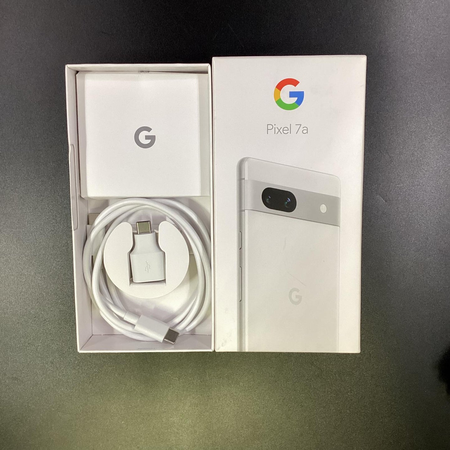 【全額返金保証】【最速発送】Google Pixel 7a 128GB スノー au SIMフリー G82U8 白ロム 動作確認済