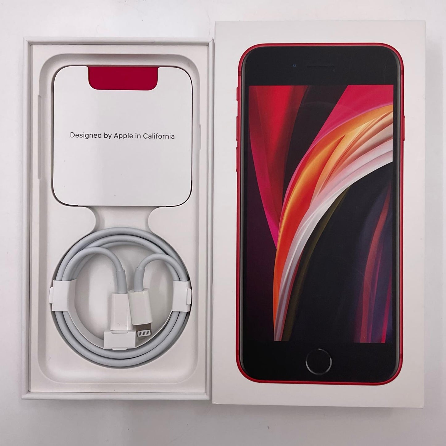 【全額返金保証】【最速発送】Apple iPhone iPhone SE(第2世代) 64GB レッド Softbank 白ロム 動作確認済 82%