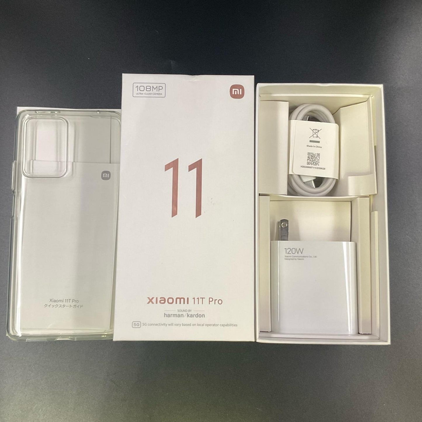 【全額返金保証】【最速発送】Xiaomi 11T Pro 128GB ムーンライトホワイト SIMフリー 2107113SR 白ロム 動作確認済