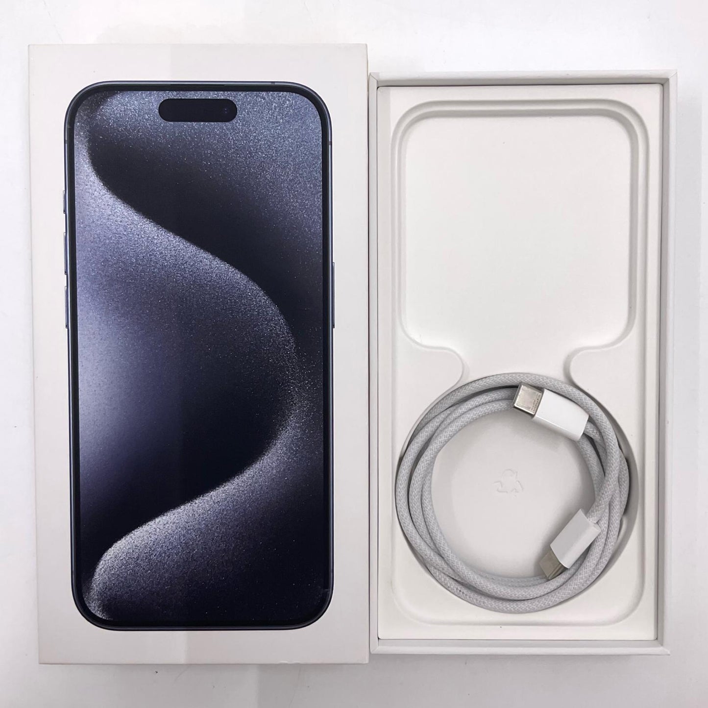 【全額返金保証】【最速発送】Apple iPhone iPhone 15 Pro 256GB ブルーチタニウム SIMフリー 白ロム 動作確認済 95%