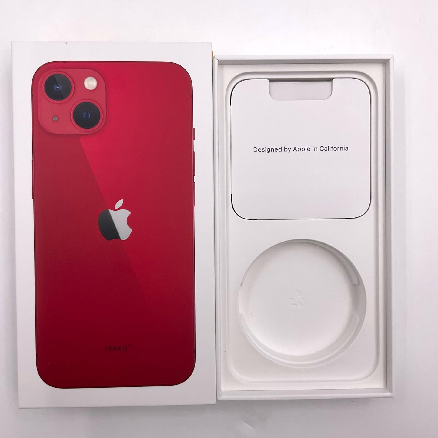【全額返金保証】【最速発送】Apple iPhone iPhone 13 128GB (PRODUCT)RED Softbank 動作確認済 85%