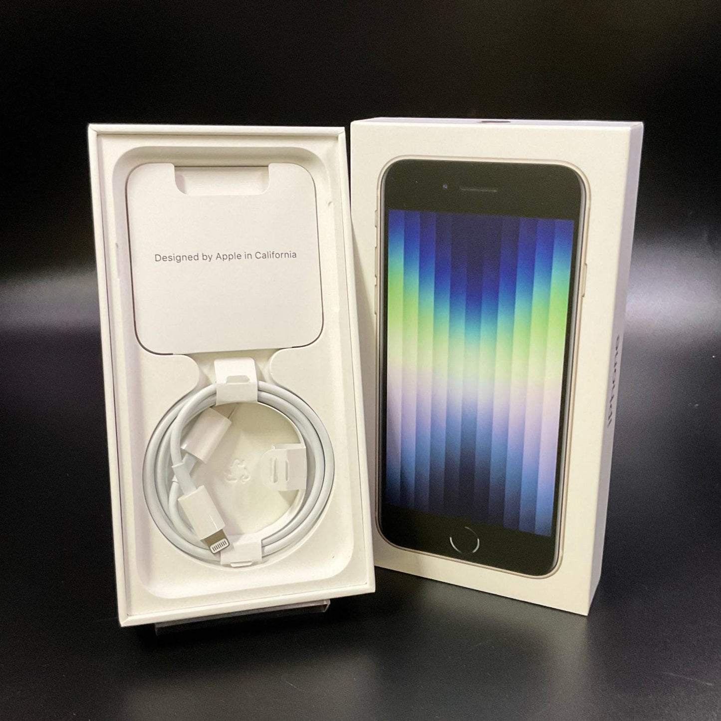 【全額返金保証】【最速発送】Apple iPhone iPhone SE(第3世代) 128GB スターライト 白ロム 動作確認済 87%