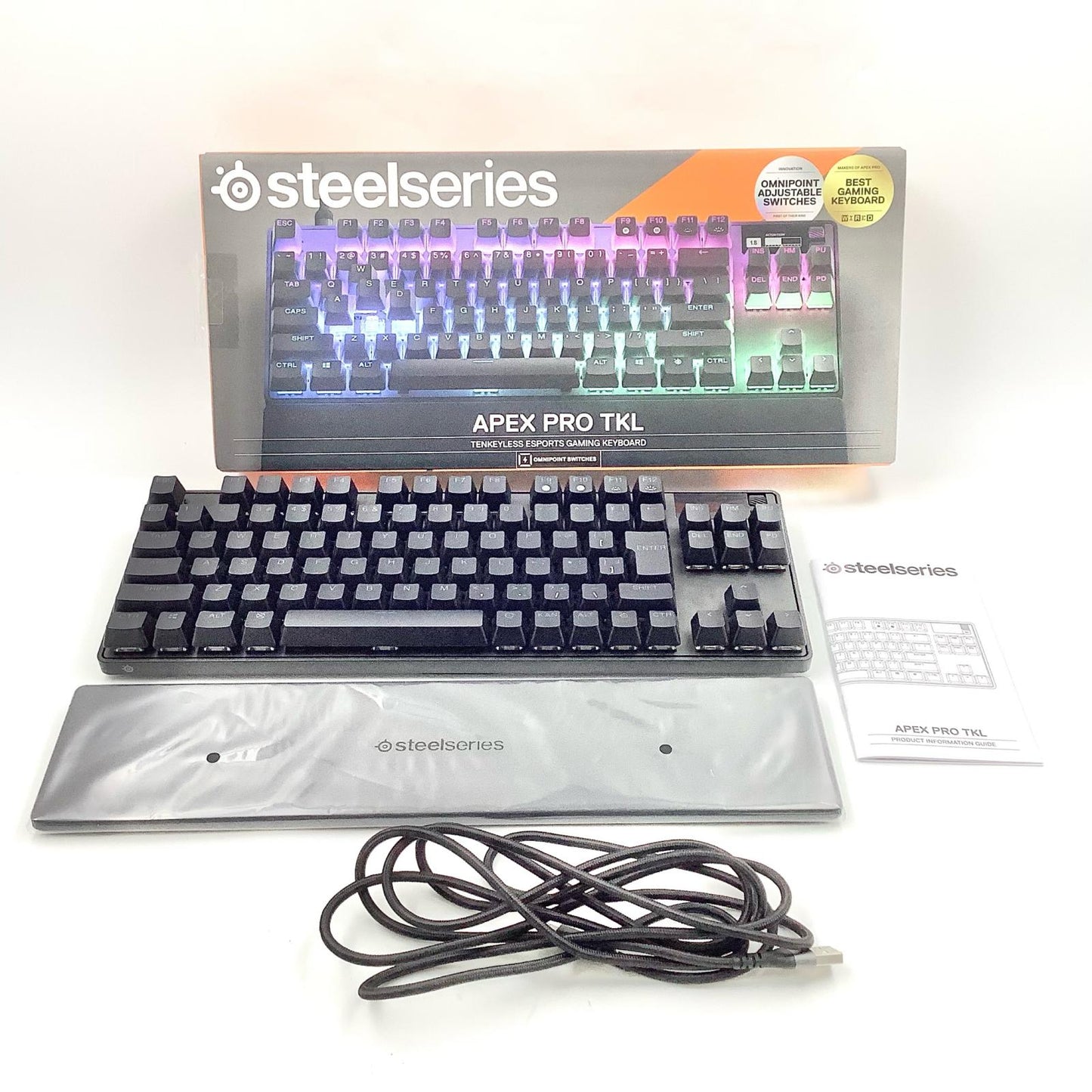 【全額返金保証】【最速発送】steelseries APEX PRO TKL 64861 動作確認済