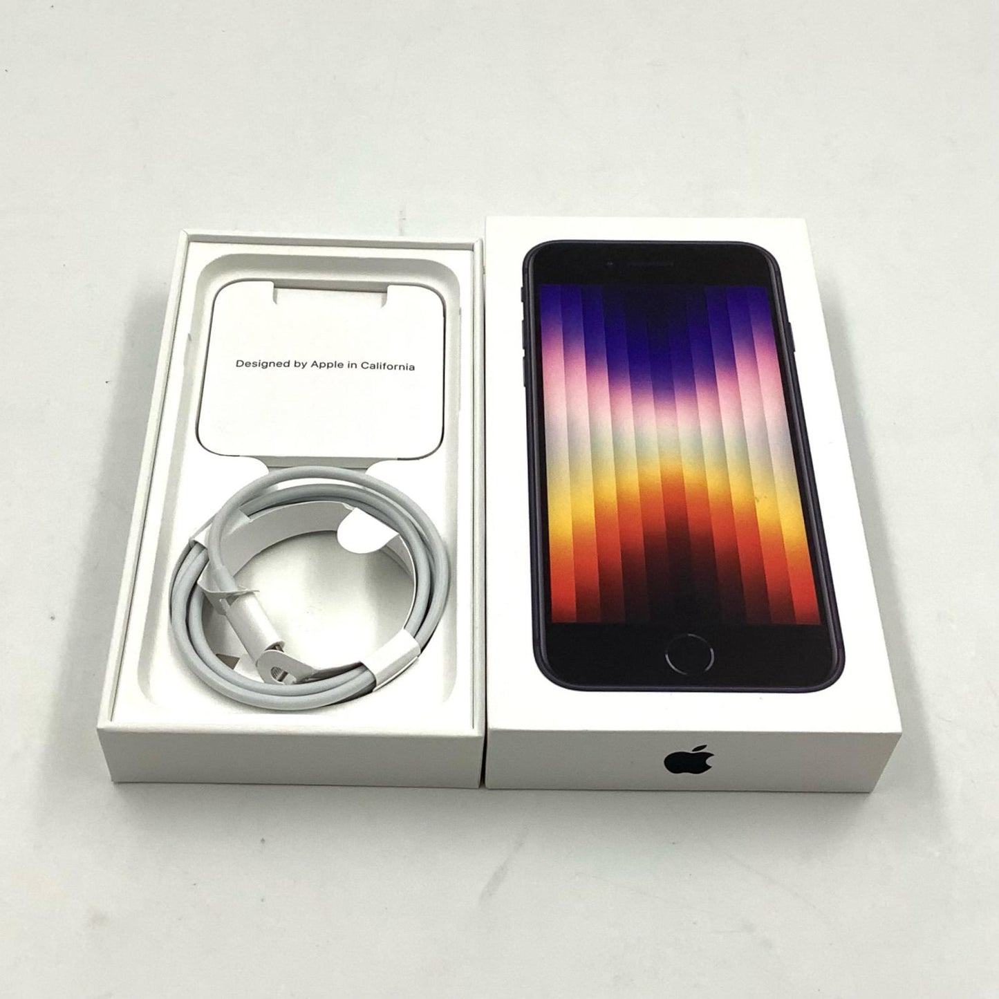 【全額返金保証】【最速発送】Apple iPhone iPhone SE(第3世代) 64GB ミッドナイト Softbank SIMフリー 白ロム 美品 動作確認済 86%