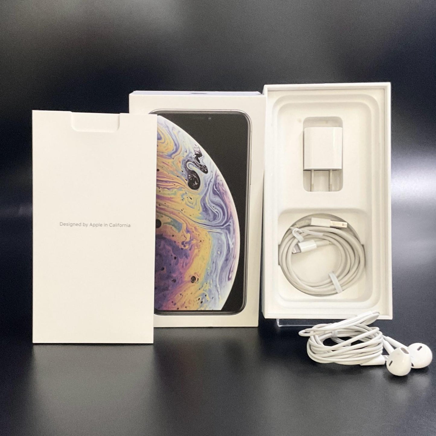 【全額返金保証】【最速発送】Apple iPhone iPhone XS 64GB シルバー au SIMフリー 白ロム 動作確認済 100%